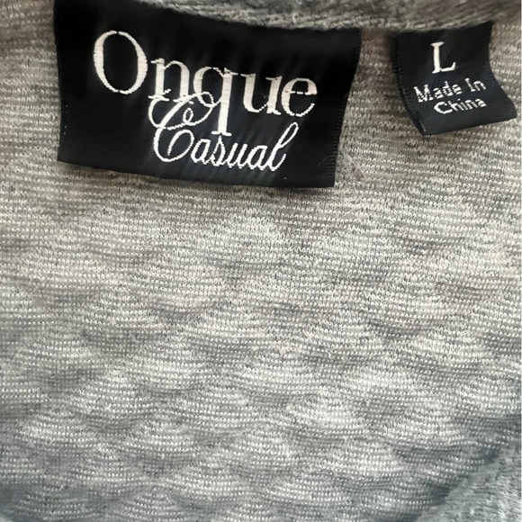 Onque Casuals Gray Quilted Utility Jacket - Picture 3 of 6